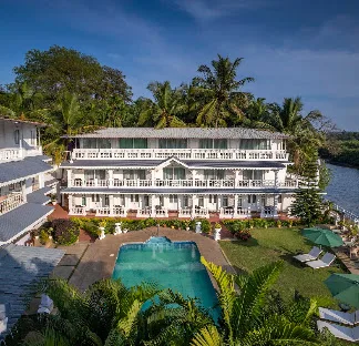 stone wood riverfront resort